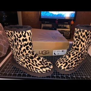 Cheetah print ugg boots